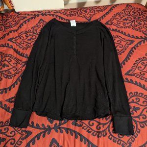 Thin black shirt